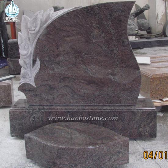 Paradiso Granite Customized Carved Monument