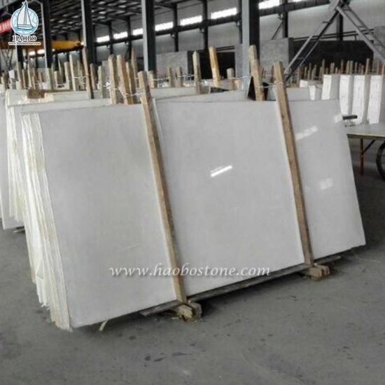Pure White Marble Slab for Flooring and Wall