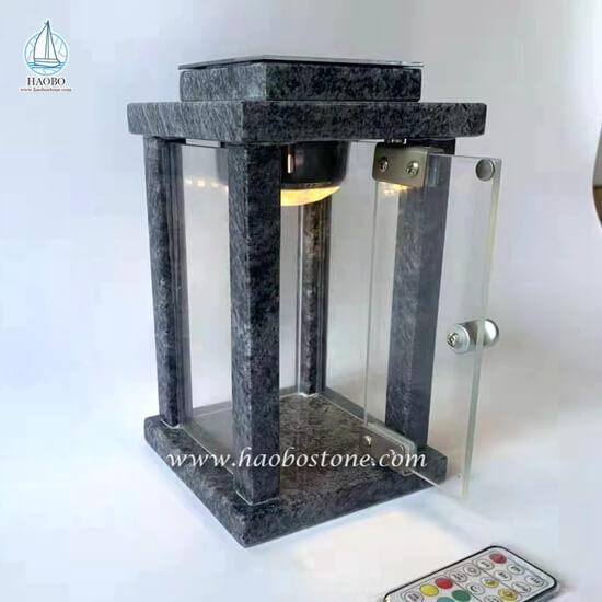 Natural Stone Cemetery Lamp