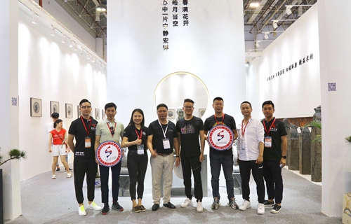  Haobo pierre C5021-1 participé au 21e Xiamen Pierre internationale Foire. 