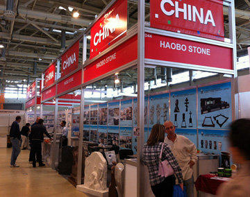  Haobo Pierre assistée Exposton Exposition en Russie à 2015 